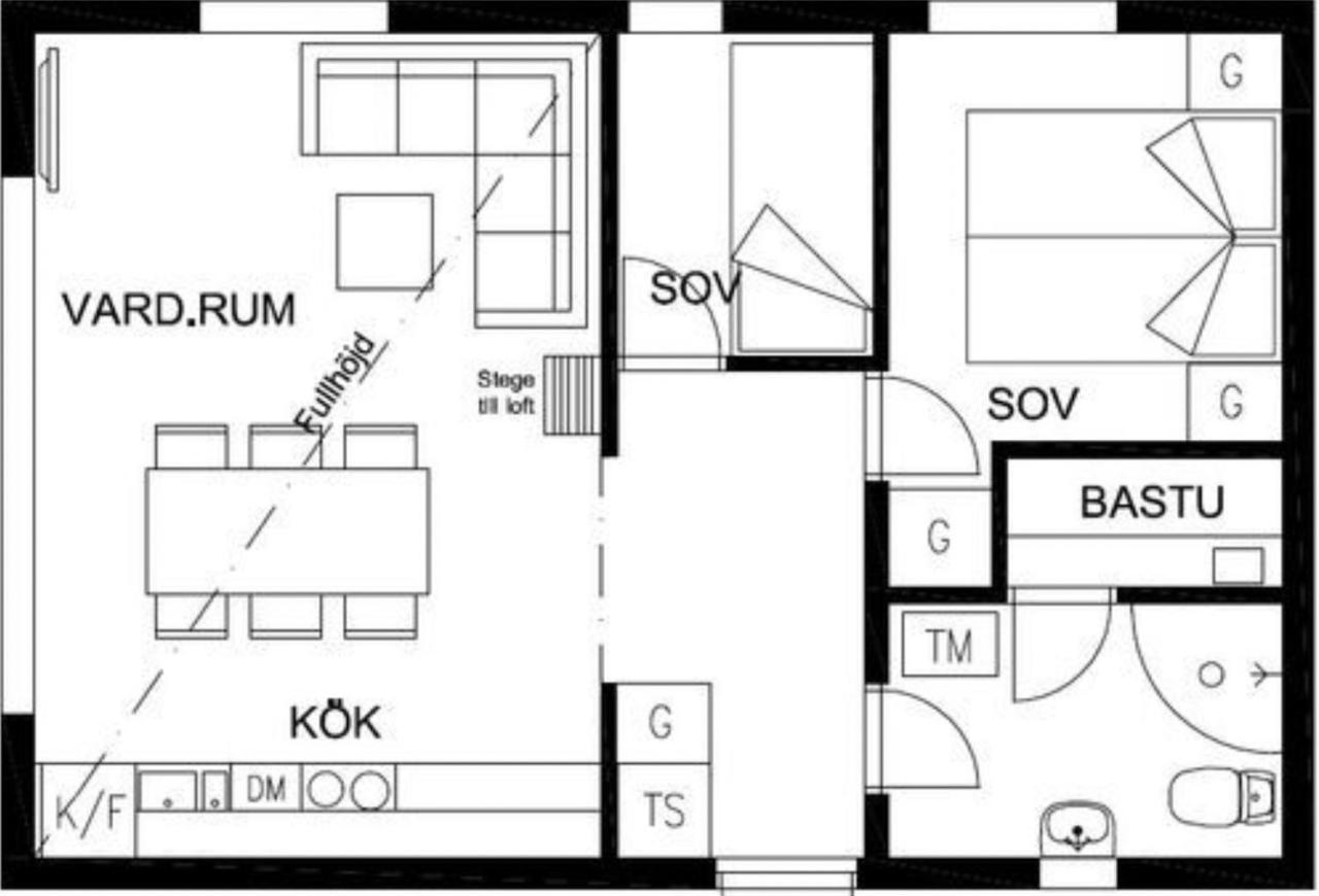 Bruksvallarna - Modern Fjaellstuga Med Panoramautsikt Och Wifi Dış mekan fotoğraf