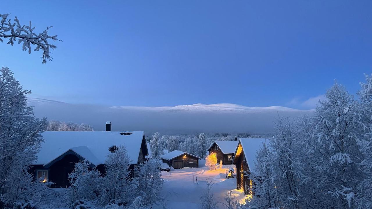 Bruksvallarna - Modern Fjaellstuga Med Panoramautsikt Och Wifi Dış mekan fotoğraf