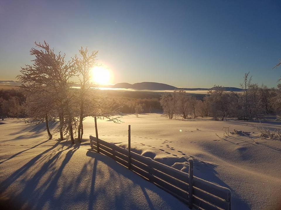 Bruksvallarna - Modern Fjaellstuga Med Panoramautsikt Och Wifi Dış mekan fotoğraf